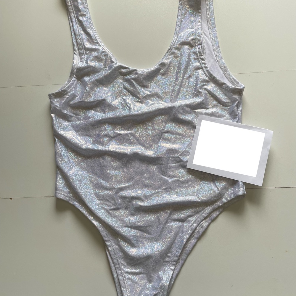 Silver Rave Bodysuit - Picture 1 of 1